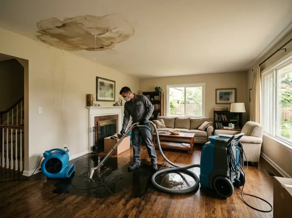 attic-pipe-burst-ceiling-drip-008 — frequently asked questions, Water Damage Restoration & Carpet Care in Coldwater, OH